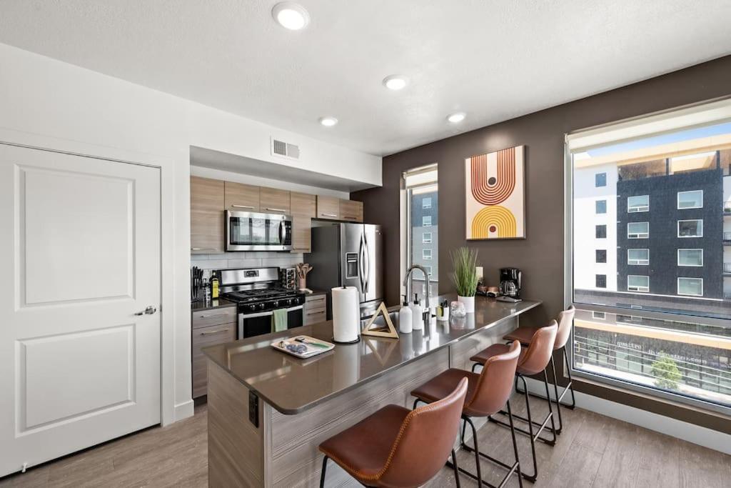 솔트레이크시티 Lux 2 Bd Boho In Heart Of Slc 아파트 외부 사진