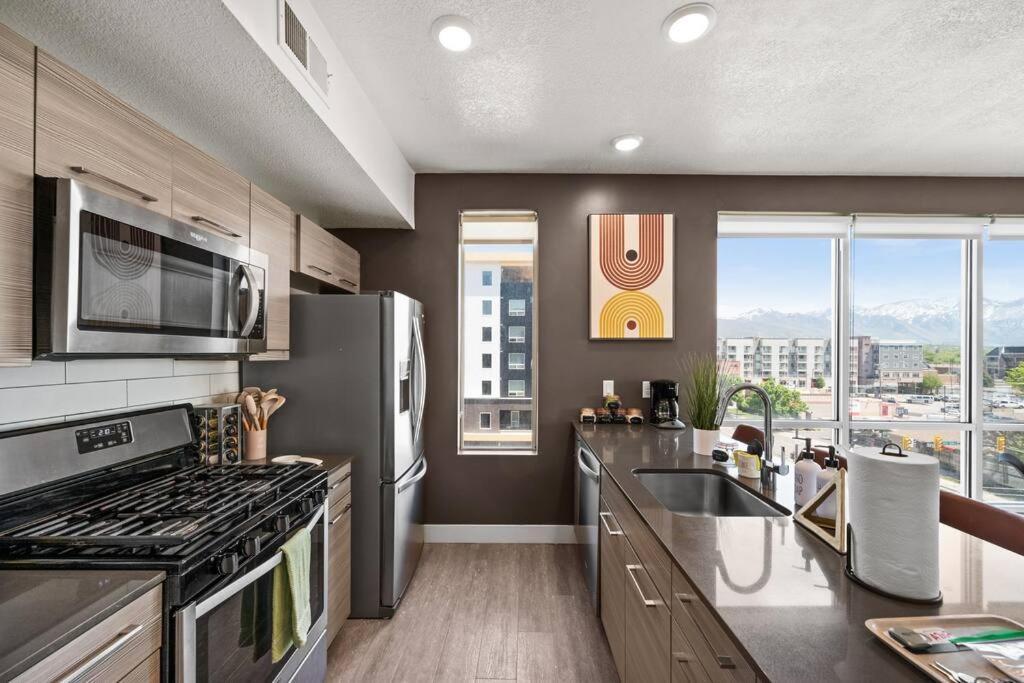 솔트레이크시티 Lux 2 Bd Boho In Heart Of Slc 아파트 외부 사진