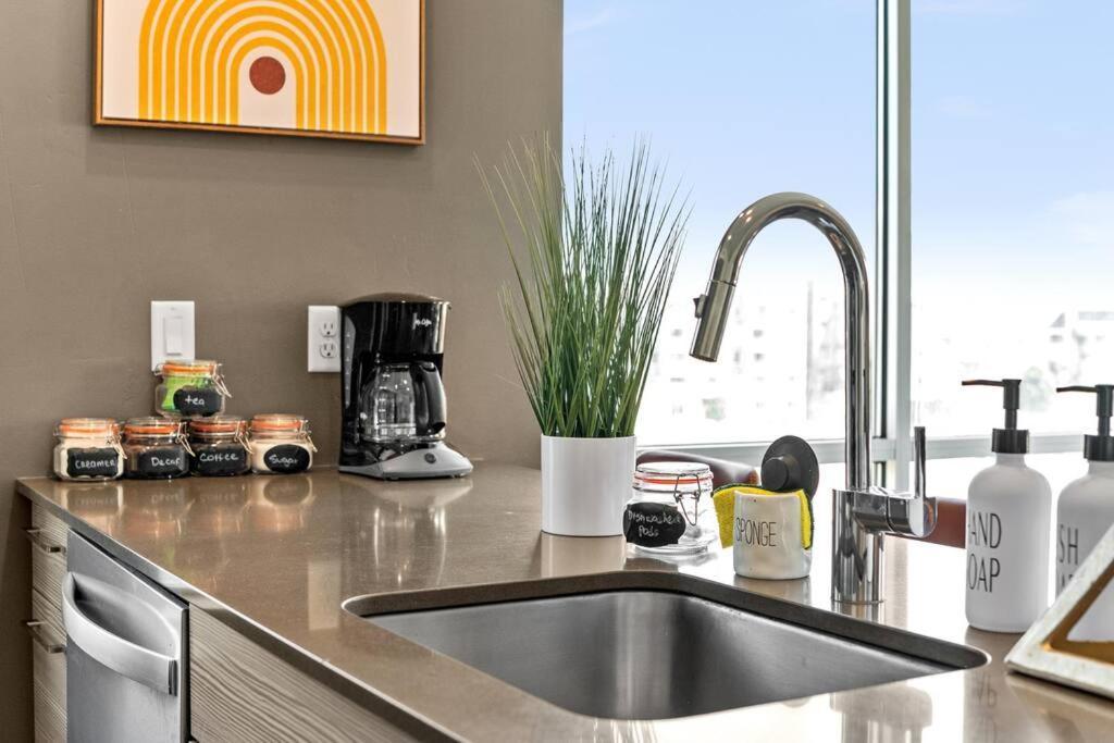 솔트레이크시티 Lux 2 Bd Boho In Heart Of Slc 아파트 외부 사진